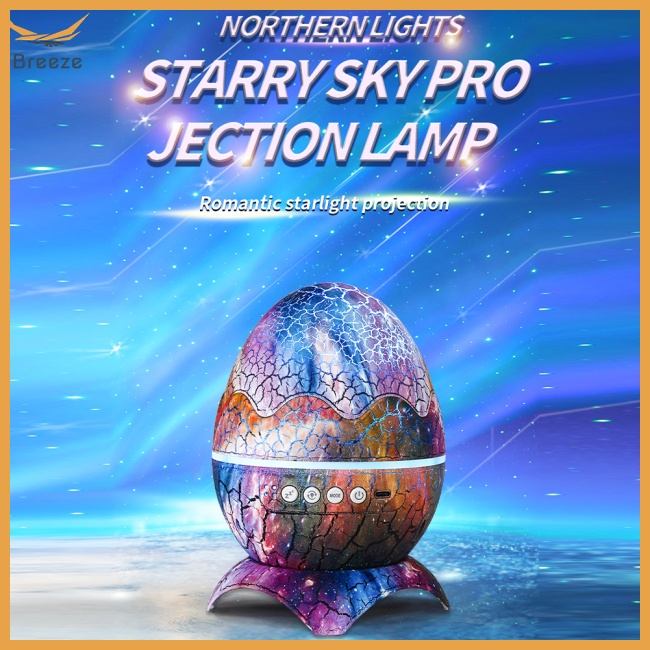 Loa Bluetooth Hình Vỏ Trứng Khủng Long Có Đèn Led Cho Bé