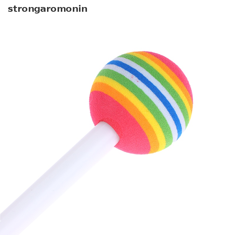 Trống Gõ Hình Kẹo Mút 6Inch 8Inch 10Inch Nhiều Màu Sắc Dành Cho Trẻ Em