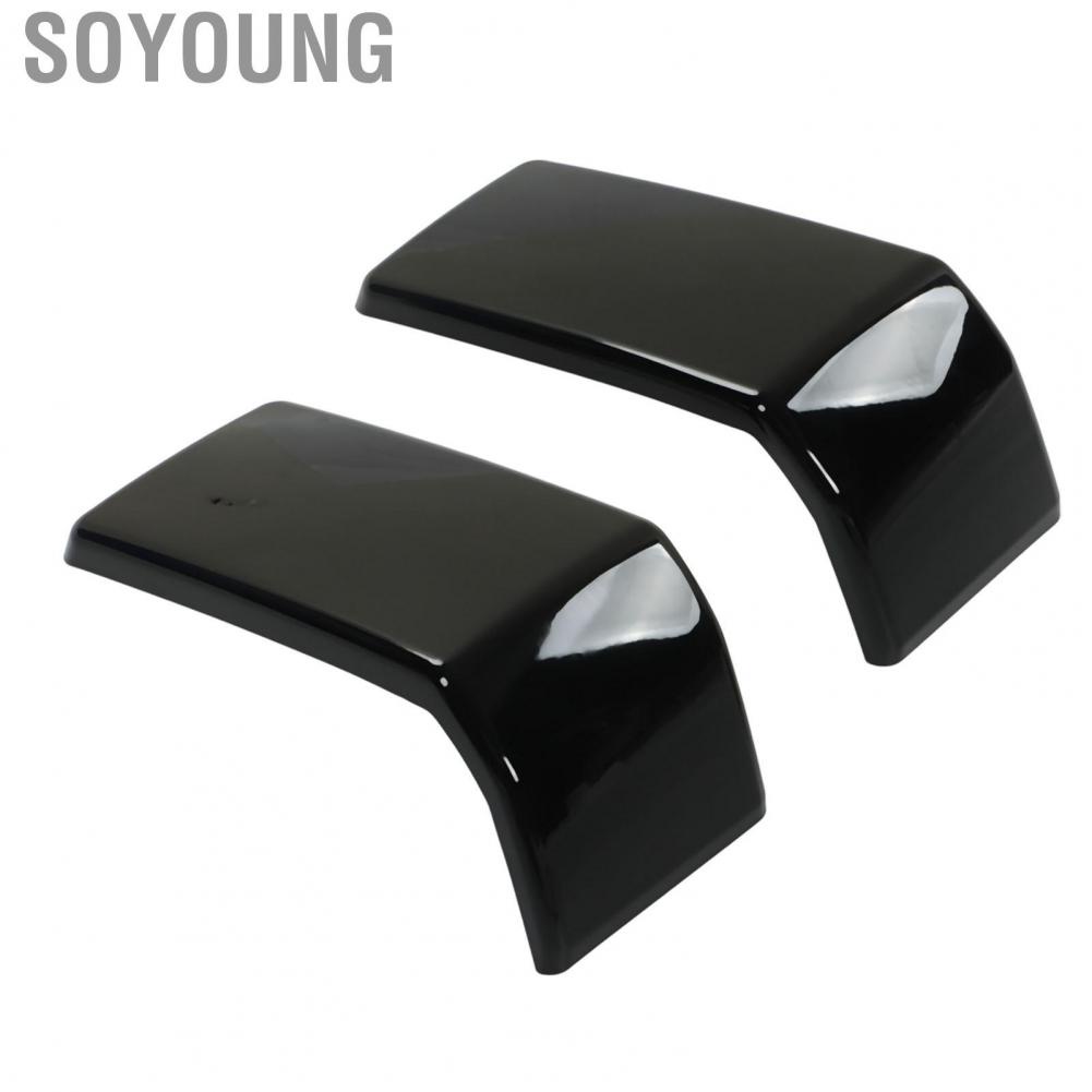 Soyoung Front Bumper Decoration Trim  Car Exterior Accessories Glossy Black Bumper Decoration  Wearproof Colorfast  for G-Class AMG G63 2019-2020