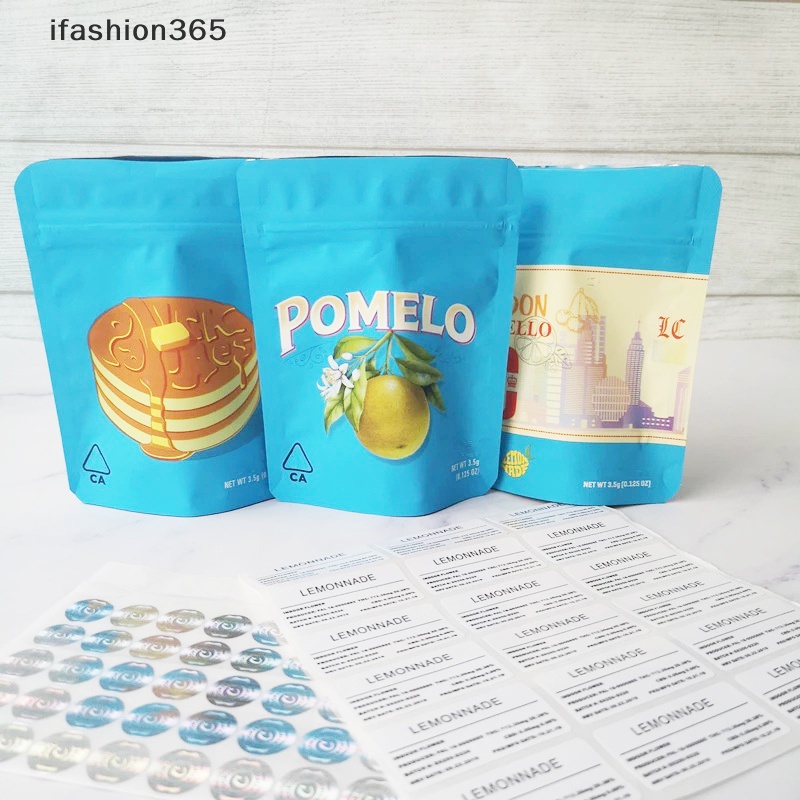 [ifashion365] Set 20 Túi Zip Đựng Bánh Quy Có Thể Tái Sử Dụng