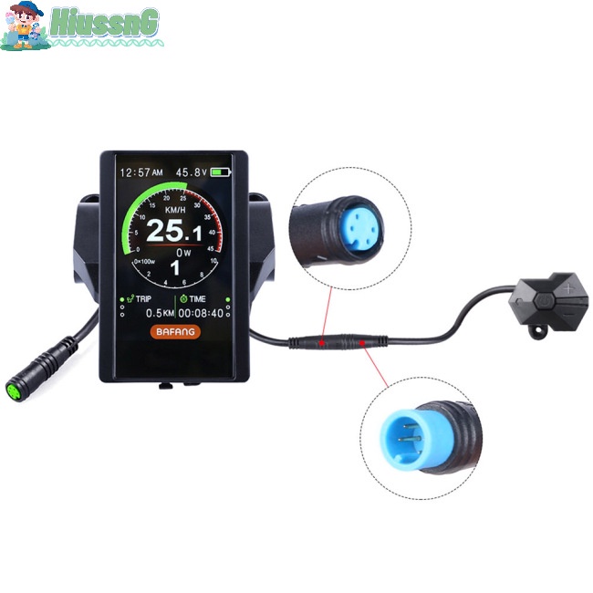 Công Tắc Điều Khiển 4 Chấu Cho Động Cơ Trung Tâm Xe Đạp P850c