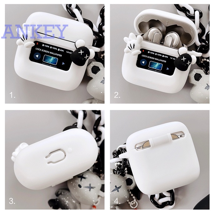 JBL Tour Pro2 Vỏ Bảo Vệ Hộp Sạc Tai Nghe Bluetooth TWS JBL Tour Pro2 Họa Tiết Hoạt Hình Dễ Thương