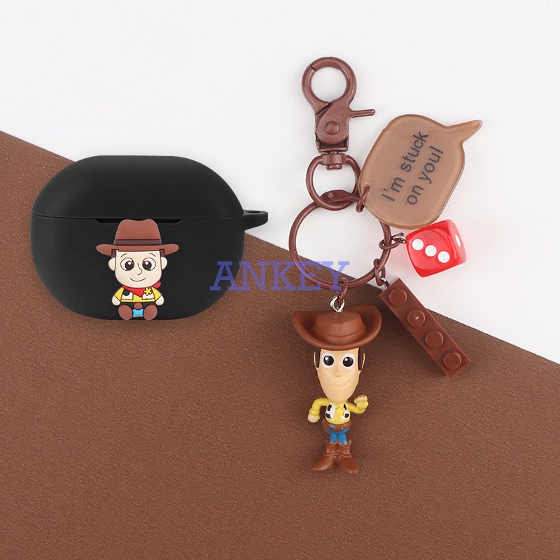 JBL Tune 130 230 NC / Live 300 Vỏ Bọc Bảo Vệ Hộp Sạc Tai Nghe Bằng Silicon Mềm Hình Khủng Long Đáng Yêu