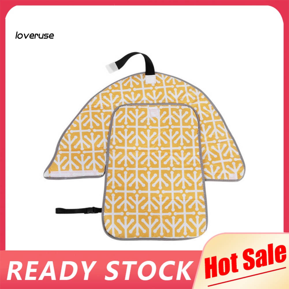 Thảm Lót Chống Thấm Nước 3 Trong 1 Có Thể Gấp Gọn Tiện Dụng Cho Bé Sơ Sinh