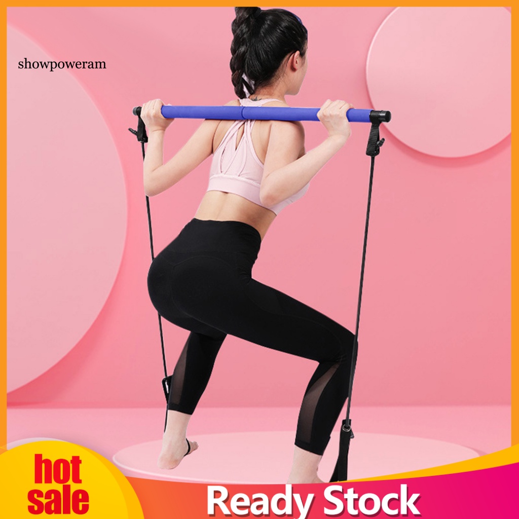 Dây Đai Co Giãn Trọng Lượng Nhẹ Hỗ Trợ Luyện Tập Yoga / Thể Hình Tại Nhà