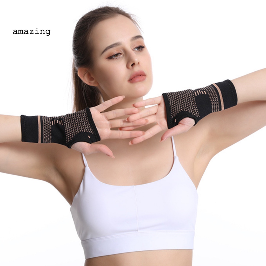 1 Đai Quấn Bảo Vệ Cổ Tay Bằng Chất Liệu Cứng Tiện Dụng Khi Chơi Thể Thao