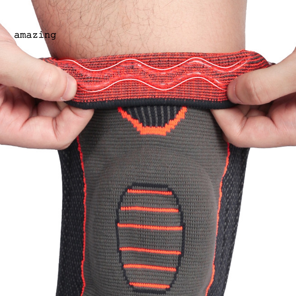 1 Ống Tay Áo Nén Co Giãn Hỗ Trợ Đầu Gối Giảm Căng Thẳng Khi Chơi Thể Thao