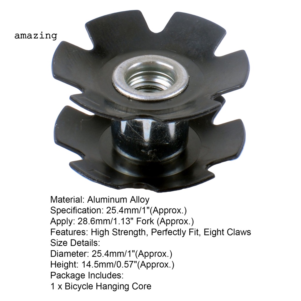 Phụ Kiện Lõi Treo Xe Đạp Màu Đen Chịu Lực Cao