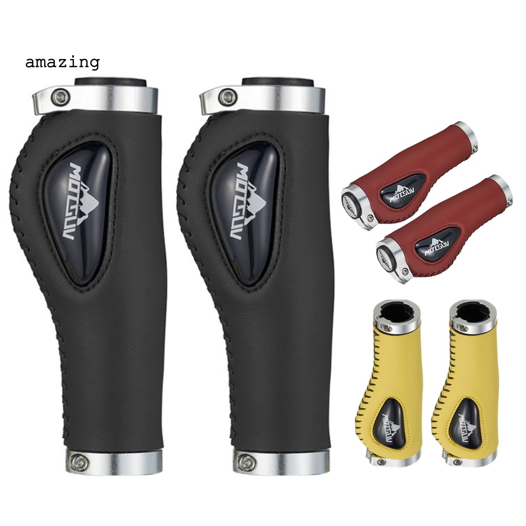 1 Cặp Vỏ Bọc Tay Lái Xe Đạp Bằng Nhôm Chống Mòn