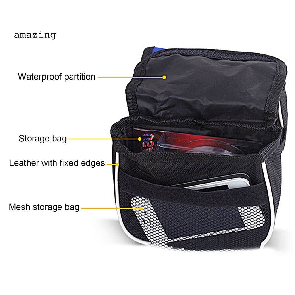 Túi Đựng Điện Thoại Trọng Lượng Nhẹ Gắn Yên Xe Đạp Chống Mài Mòn