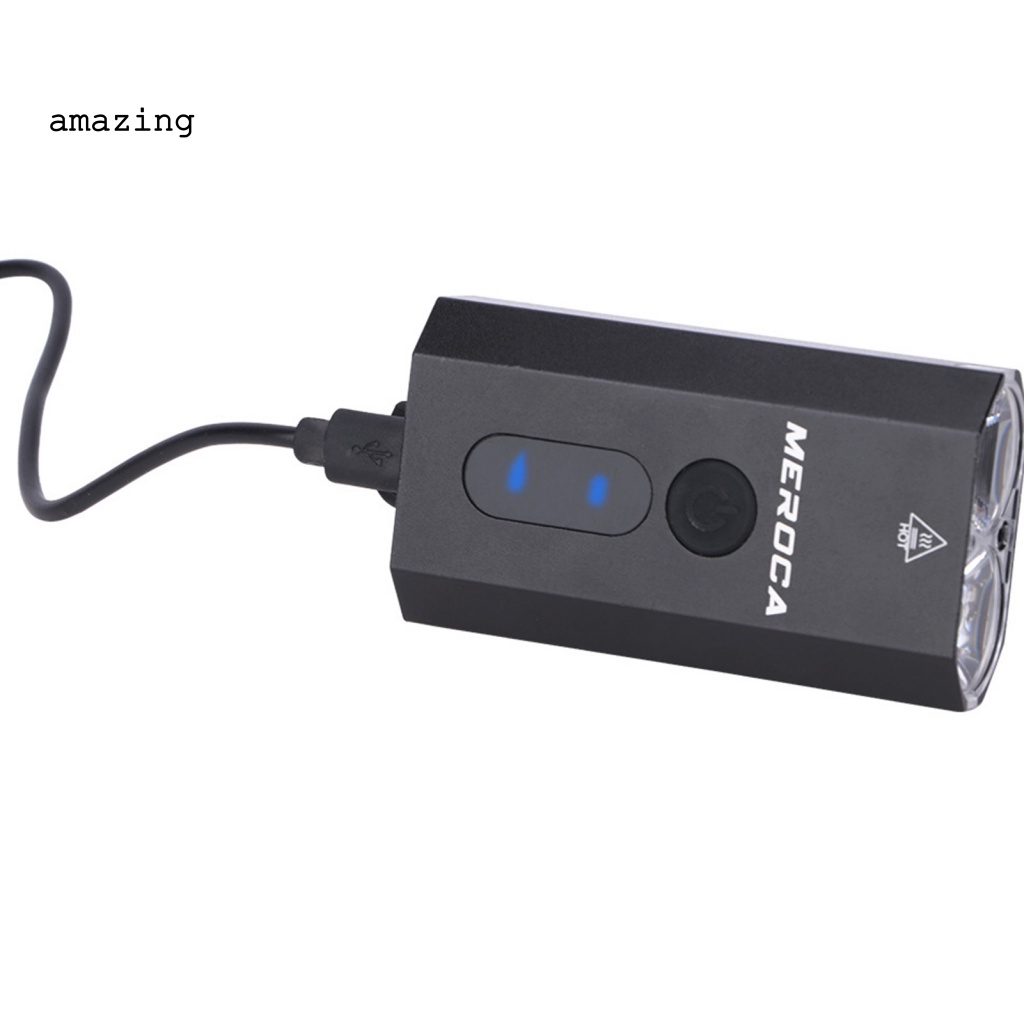 Đèn Pin 1500mAh Gắn Xe Đạp Sử Dụng Năng Lượng Thấp