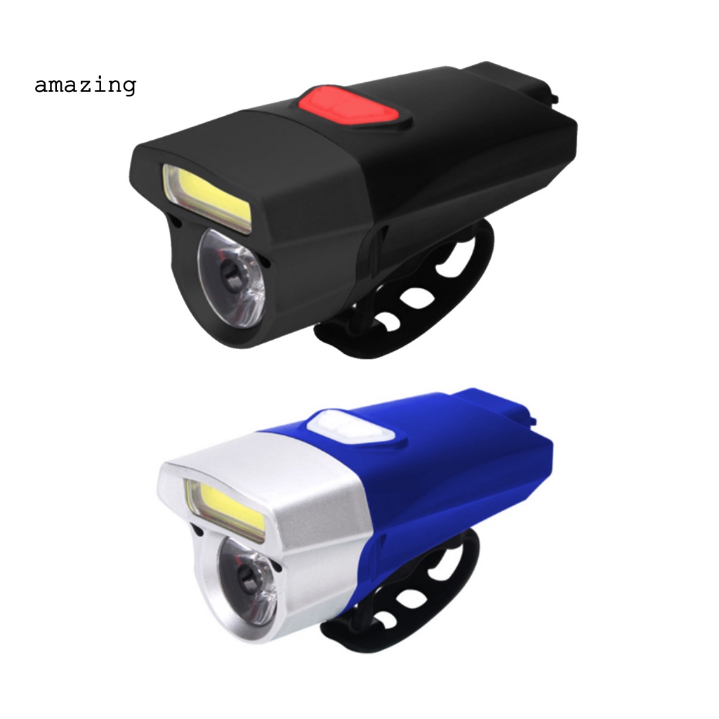 Đèn Pha Xe Đạp Chống Thấm Nước Sạc USB Tiện Lợi