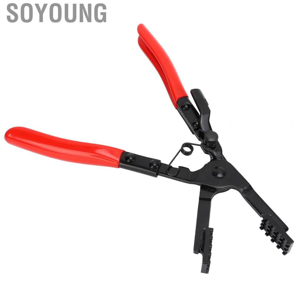 Soyoung Auto  Tool  35° Durable Hose Clamp Angled Plier PVC Handle  for Maintenance
