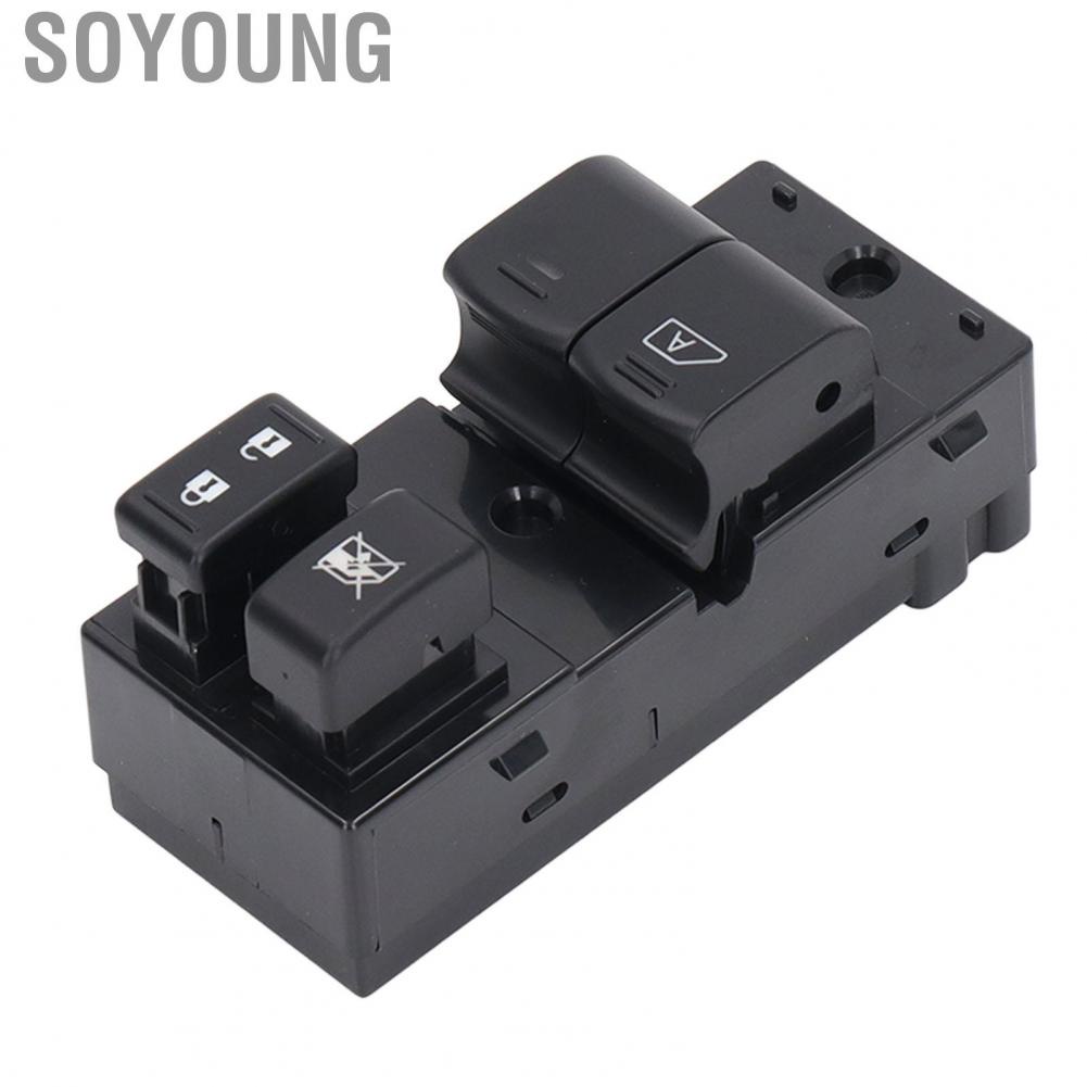 Soyoung Window Control Switch  Abrasion Resistant 25401 ZN60A Anti Aging Power Professional for Car Interior Accessories