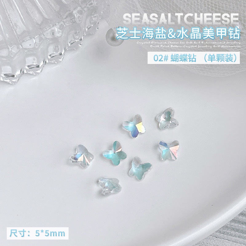 1 viên đá đính móng lấp lánh, phụ kiện nail