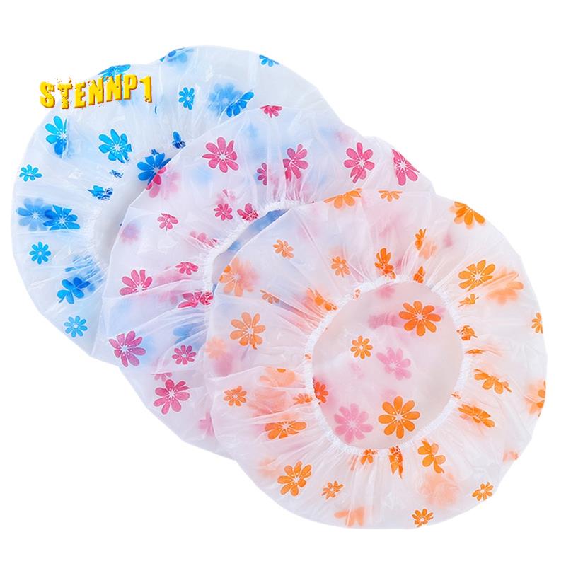 Bộ 10 Mũ Trùm Tóc Co Giãn Chống Thấm Nước Dùng Khi Tắm