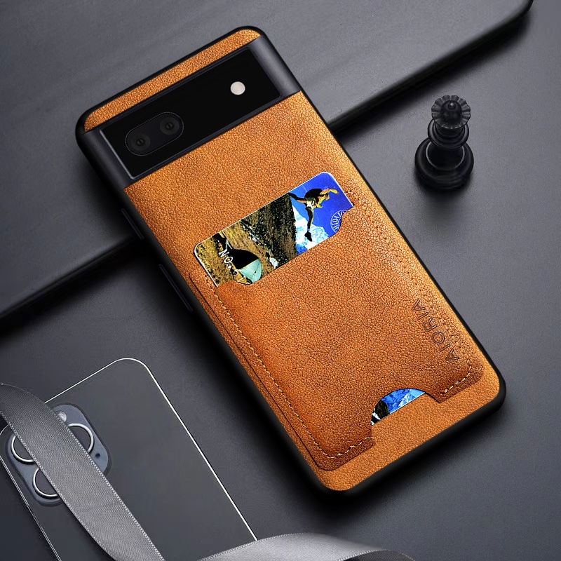 Bao Da Điện Thoại Kèm Ngăn Đựng Thẻ Cho google pixel 6 pro 6a 5 4a 5g google pixel 6a 6 pro 5 4a Ốp