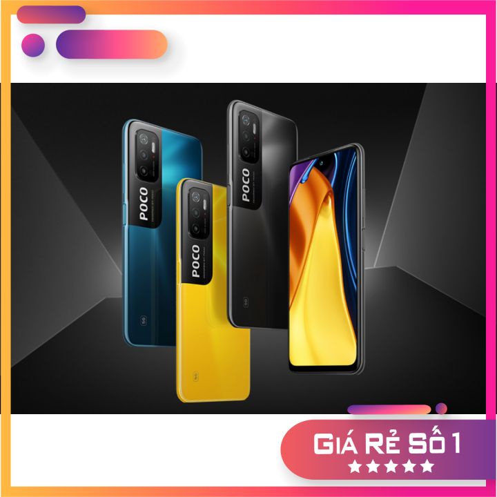 Điện thoại Xiaomi Poco M3 Pro 5G - HÀNG CHÍNH HÃNG - BẢO HÀNH 12 THÁNG
