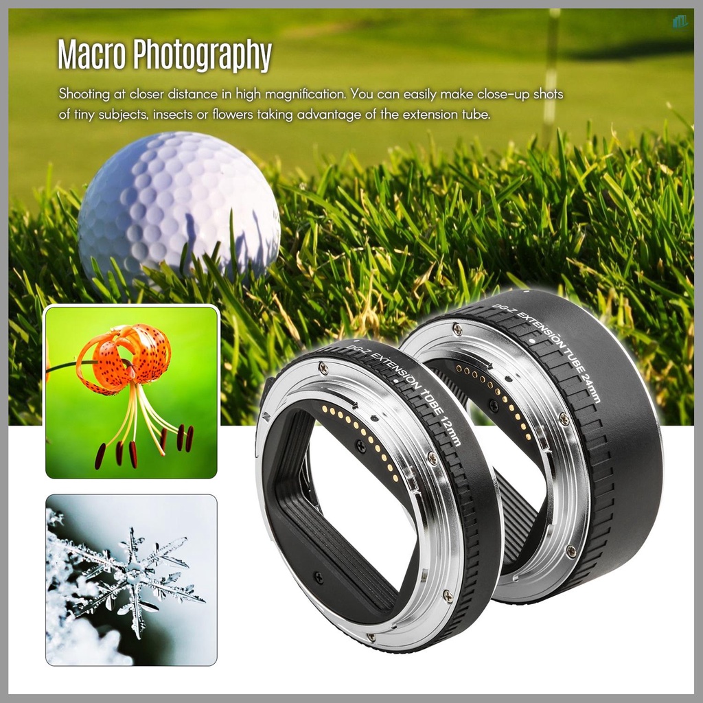Vòng Nối Mở Rộng Macro Tự Động 12mm 24mm Cho Kính Máy Ảnh smartwatchinone TTL