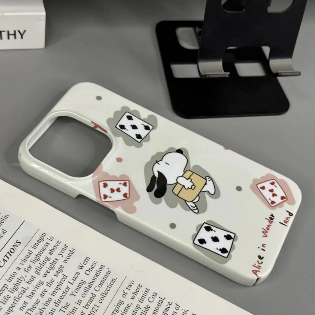 Ốp Điện Thoại Cứng Họa Tiết Hoạt Hình Cún Cưng Dễ Thương Cho Iphone 12 Xsmax 11Pro 14pro 13pro xr XS2W