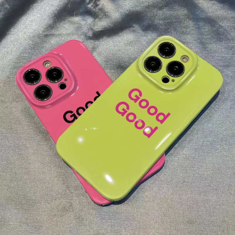 Ốp Điện Thoại Cứng In Chữ Đơn Giản Cho iPhone138p12max11 xsmax 14pro / 06MO