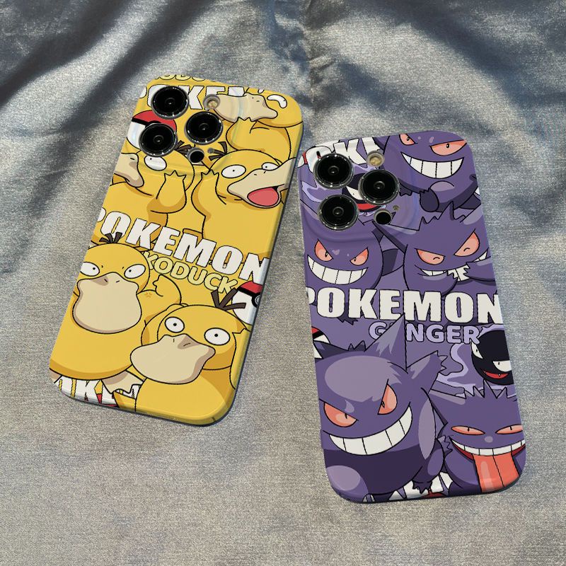 Ốp Điện Thoại Cứng Họa Tiết Chú Vịt Dễ Thương Cho Iphone 11 Apple / iPhone12promax / 147plus8xr / 13 Gengar /