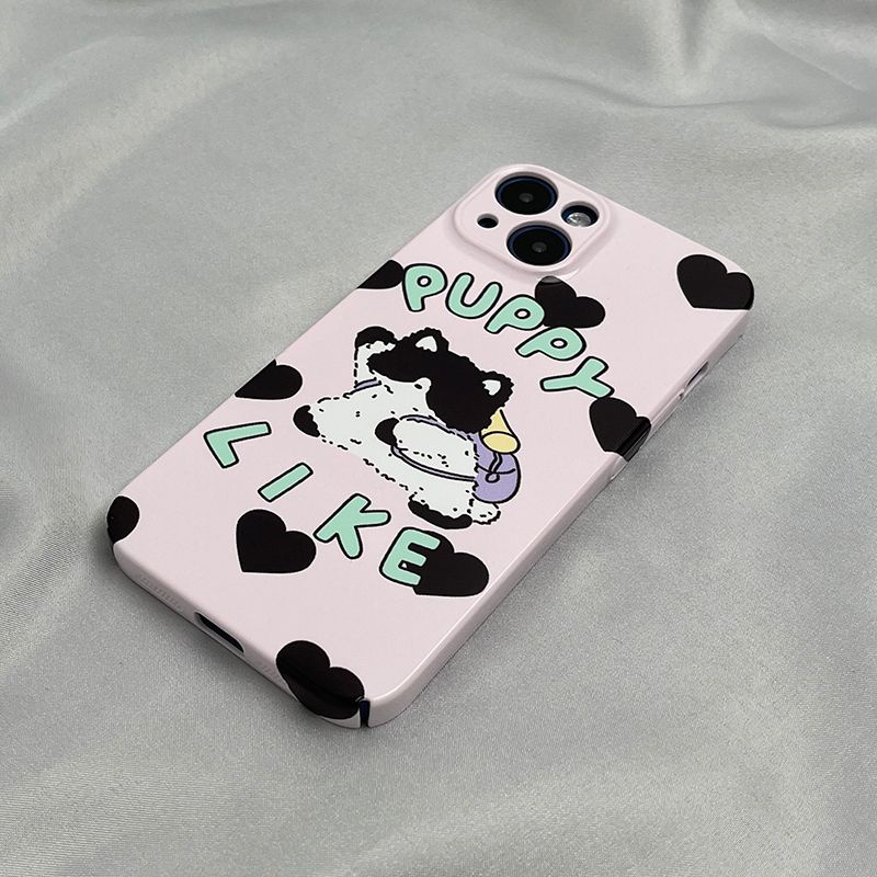 Ốp Điện Thoại Cứng Họa Tiết Thỏ / Hoa Tulip Bảo Vệ Toàn Diện Cho Apple 14 11 1314 plusXS