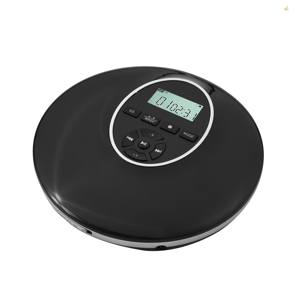 Máy Nghe Nhạc CD Kỹ Thuật Số Mini 5 Hiệu Ứng Âm Thanh Và 4 Chế Độ Nhắc Nhở Hỗ Trợ Thẻ TF Cáp Aux 3.5mm Dùng Trong Nhà / Xe Hơi / Du Lịch