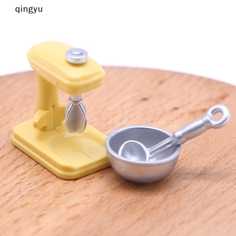 Qingyu Mô Hình Nhà Bếp Trộn Thực Phẩm Và Thức Ăn Mini Dùng Làm Đạo Cụ Nhà Bếp Thu Nhỏ Shoog PLI