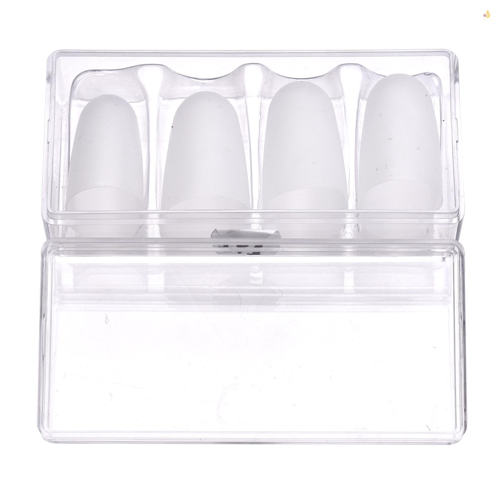 Bộ 4 Nút Bọc Ngón Tay Trái Bằng Silicone Siêu Mỏng Chống Trượt Giảm Đau Cho Đàn Guitar Ukulele