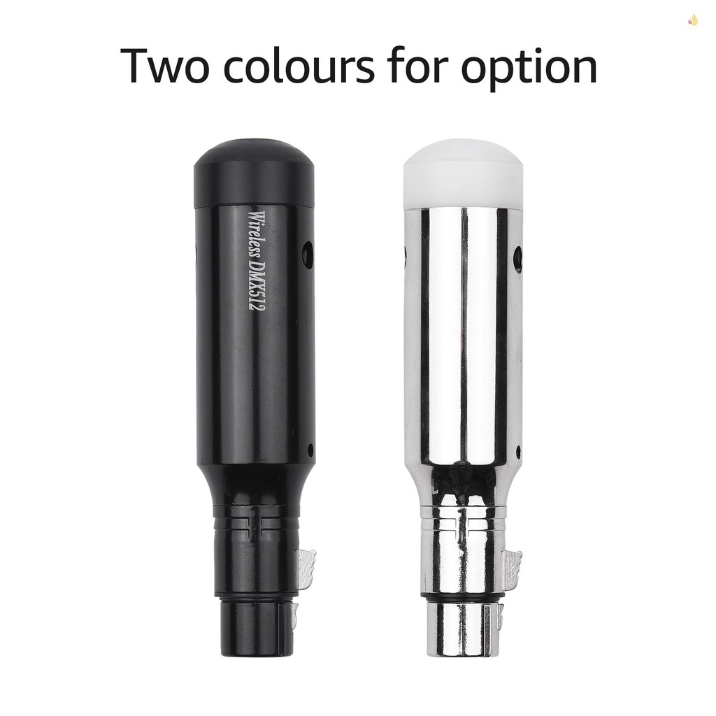 Ăng Ten Mini 2.4G Nhận Tín Hiệu DMX512 3 Pins XLR Tích Hợp Pin Lithium Có Thể Sạc Lại Cho Đèn Sân Khấu DJ Disco