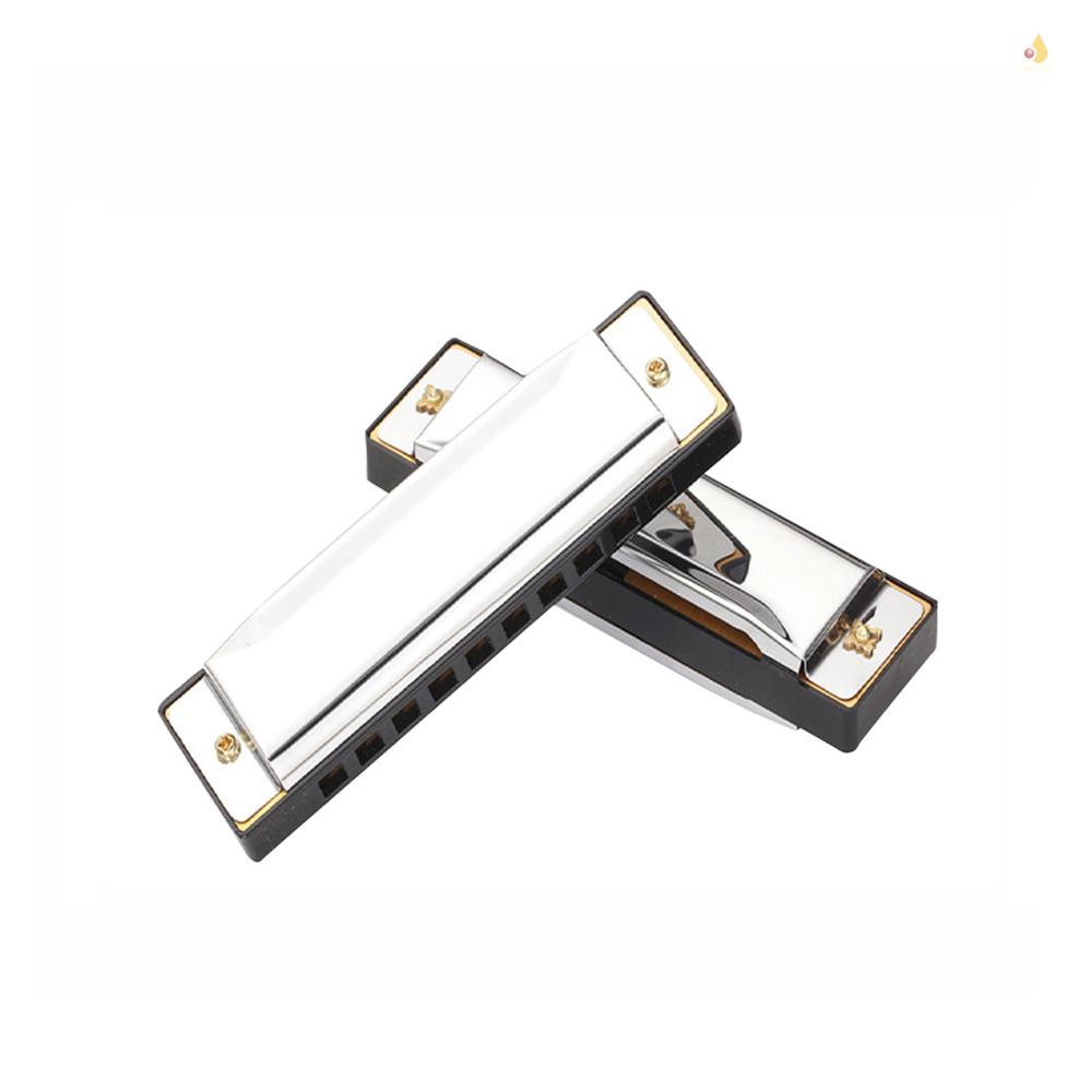 Kèn Harmonica 10 Lỗ Bằng Thép Không Gỉ Cao Cấp Cho Bé