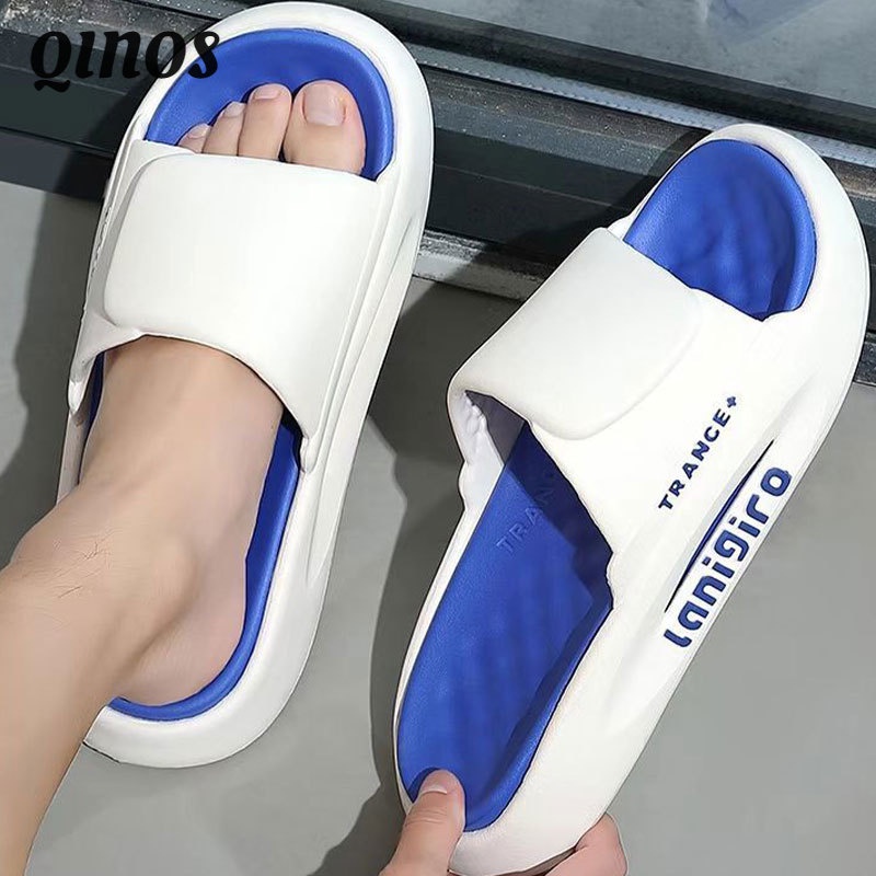 Xăng đan QINOS Đế Mềm Dày Chống Trượt Thời Trang Thường Ngày Cho Cặp Đôi