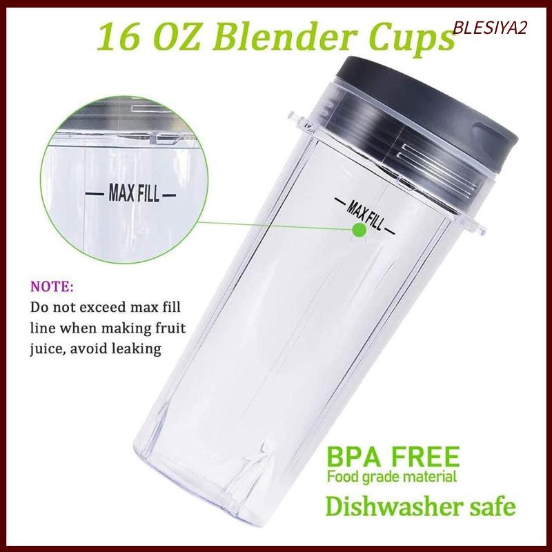 Bộ 2 Cốc Lắc Thay Thế 16oz Cho Máy Xay Sinh Tố BL770 BL780 BL740