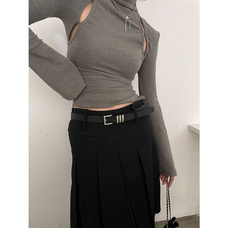 Thắt Lưng Thiết Kế Đơn Giản Thời Trang Theo Phong Cách Hàn Quốc