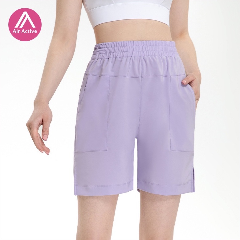 Quần Short Tập Yoga Lưng Cao Thoáng Khí Nhanh Khô DS169 YXH