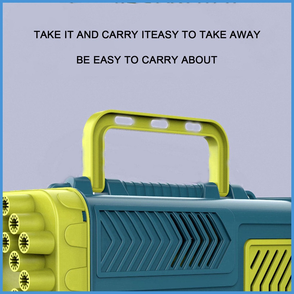 Máy Thổi Bong Bóng Tự Động 46 Lỗ 46 Lỗ Có Đèn Và Nhạc luvn