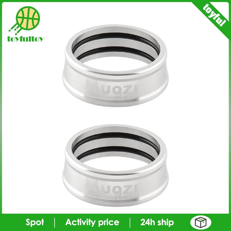 Set 2 Vòng Cố Định Khung Nhôm Thay Thế Cho Tay Lái Xe Đạp Gấp