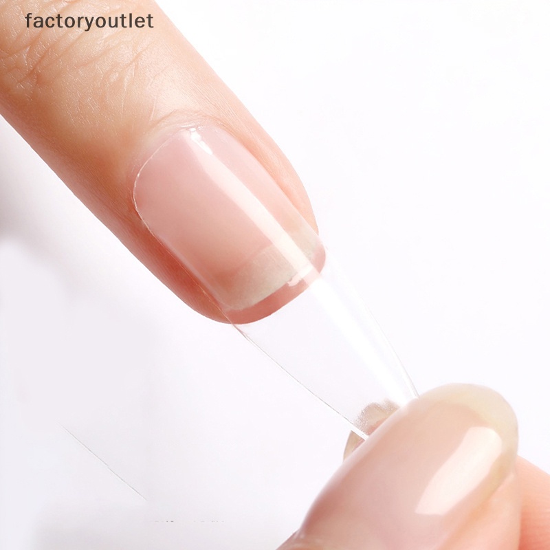 1 Hộp Móng Tay Giả Trong Suốt Có Quan Tài Múa Ba Lê