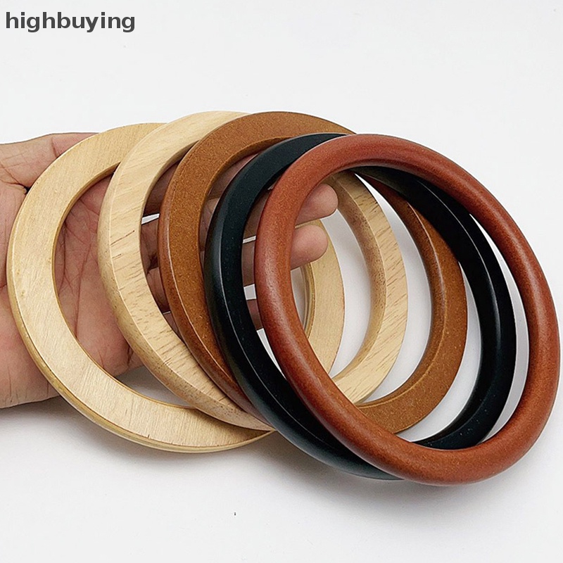 Tay Cầm Túi Xách Dệt Thủ Công Bằng Gỗ DIY
