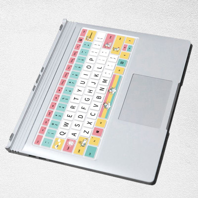 Phim Dán Bảo Vệ Bàn Phím Laptop Microsoft Surface Laptop 4 Laptop Book 3 Họa Tiết Hoạt Hình Sáng Tạo