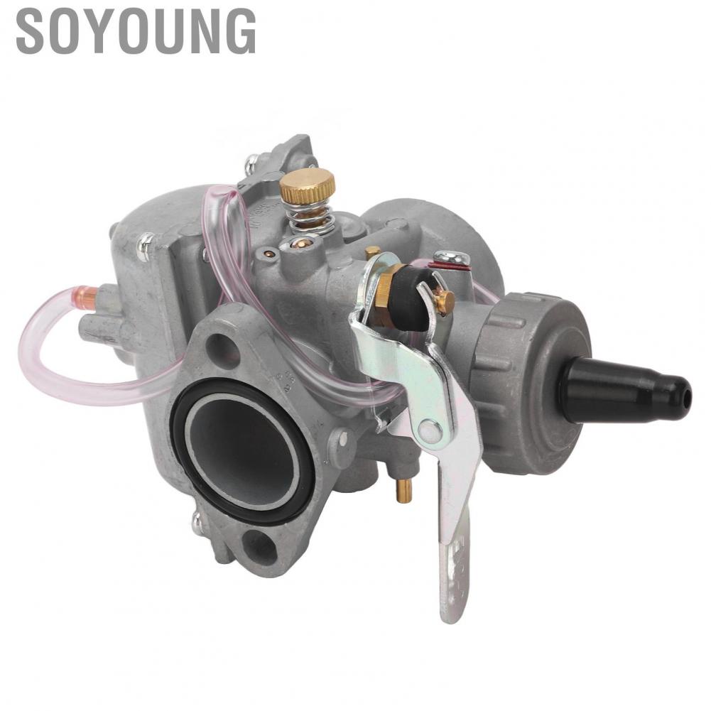 Soyoung Motorcycle Carb  24.5mm Outlet ID Motorcycle Carburetor 40mm Inlet ID  for Motorbike
