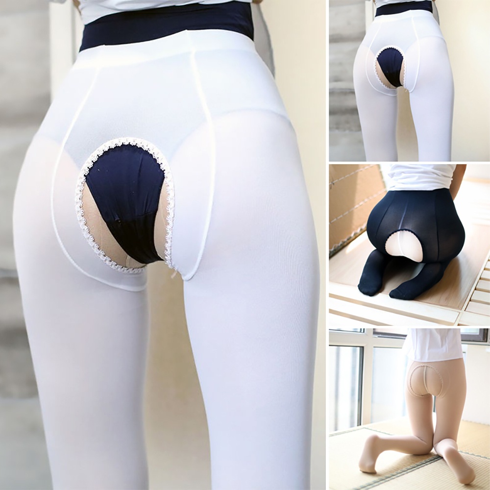Quần Tất Đen / Trắng / Đen Quyến Rũ Cho Nữ | Quần Tất Lưới Mỏng Gợi Cảm Cho Nữ