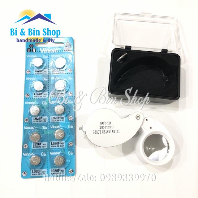 Vỉ 10 Viên Pin Cúc Áo L926F / AG7 / LR927 Dùng Cho Kính Lúp, Đồng Hồ, Máy Tính Tiền Và Nhiều Công Dụng Khác