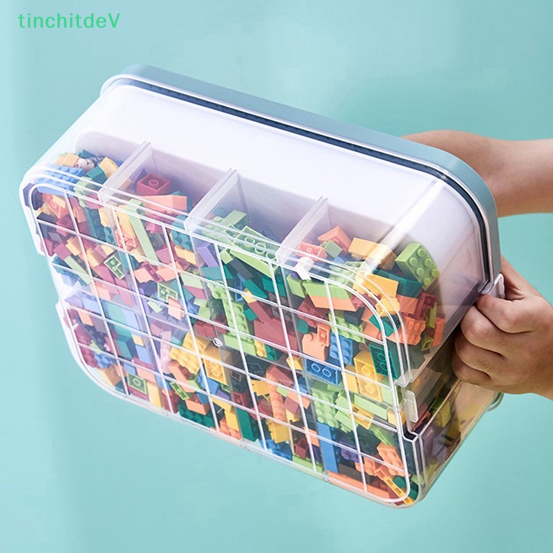 [TinchitdeV] Hộp Đựng Đồ Chơi Xếp Chồng 2 Tầng Có Tay Cầm [Mới]
