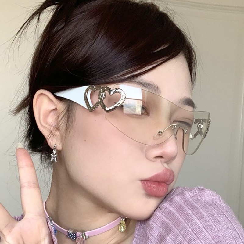 Kính Mát Gọng Vuông Kim Loại Thời Trang Cho Nam Nữ