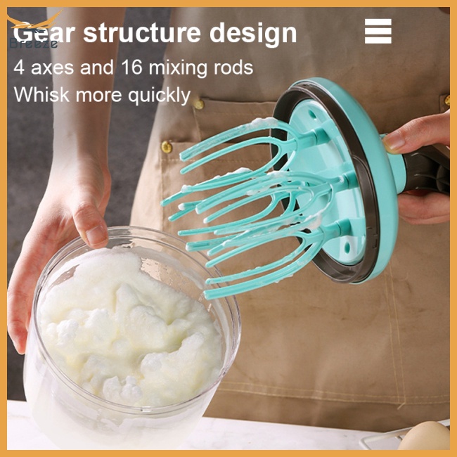 Dụng Cụ Đánh Khuấy Kem Bằng Tay 1500ml Trọng Lượng Nhẹ Tiếng Ồn Thấp Đa Năng Có Thể Thá