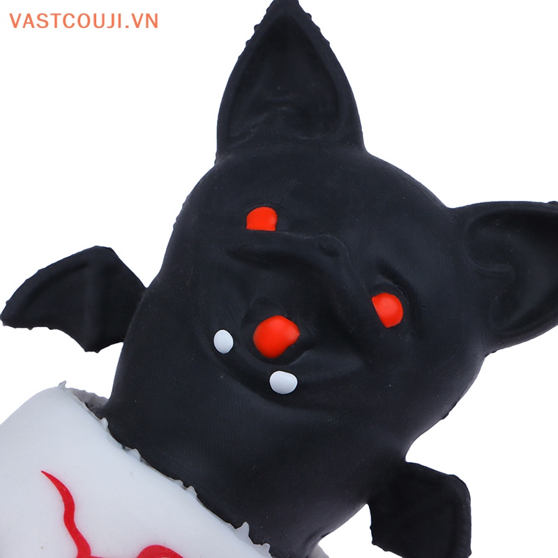 Ly Nước Hình Đầu Lâu Dơi Bằng Cao Su Vui Nhộn Trang Trí Tiệc Halloween