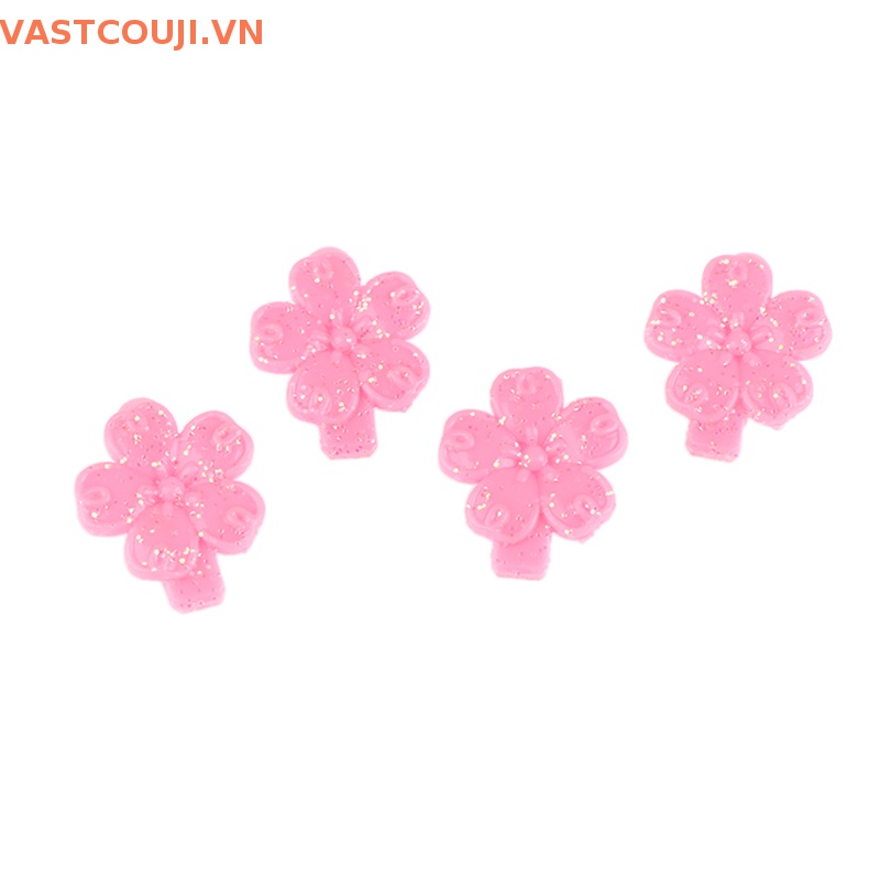 2 Kẹp Tóc Hình Hoa Xinh Xắn Cho Búp Bê 1 / 6
