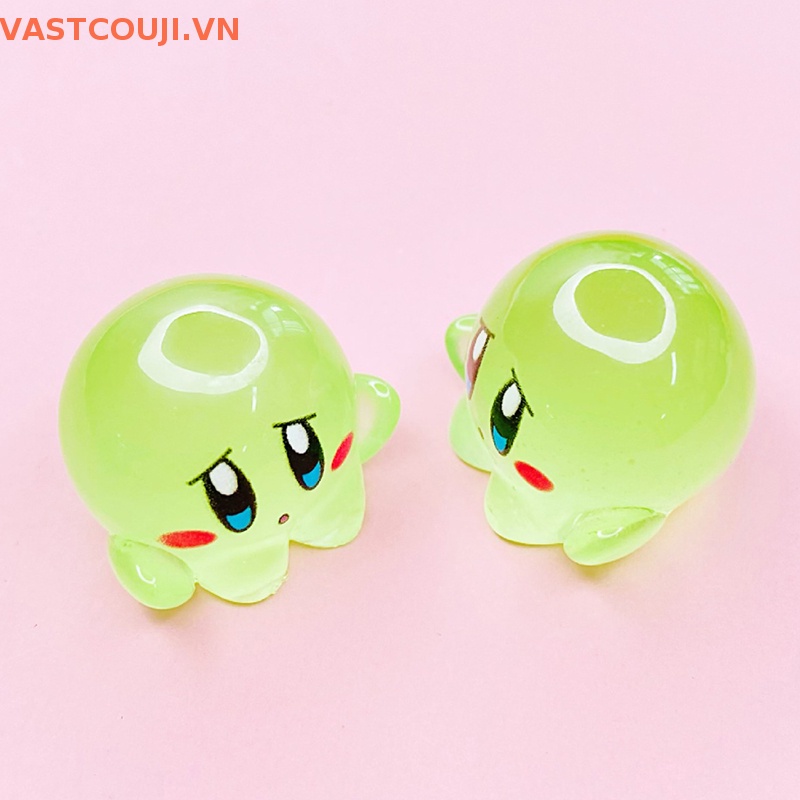 Bộ 5 Kẹp Tóc Nhựa Phát Quang Hình VASTJI Dễ Thương Trang Trí Sổ Tay DIY